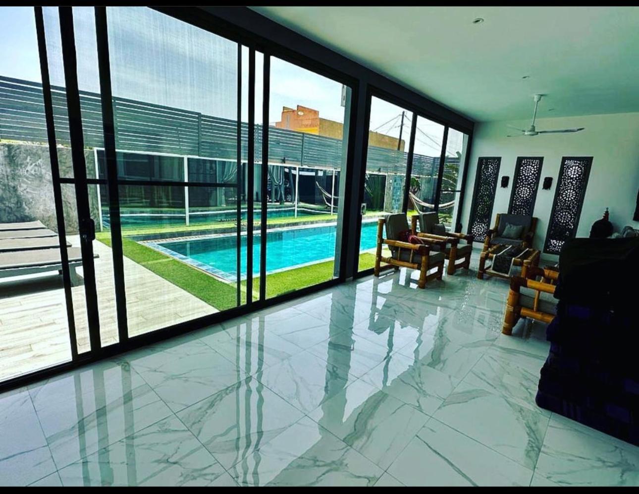 Chezbabo Wellness Hotel Ngaparou Kültér fotó